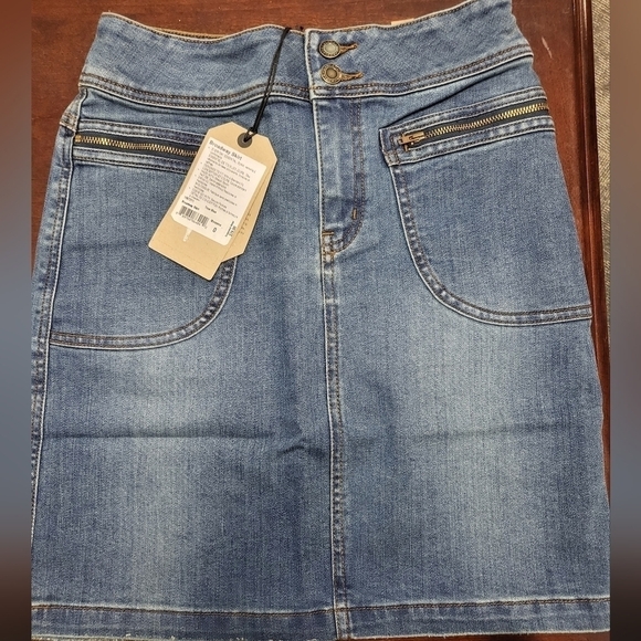 NWT prAna Broadway Skirt in True Blue - Picture 5 of 9